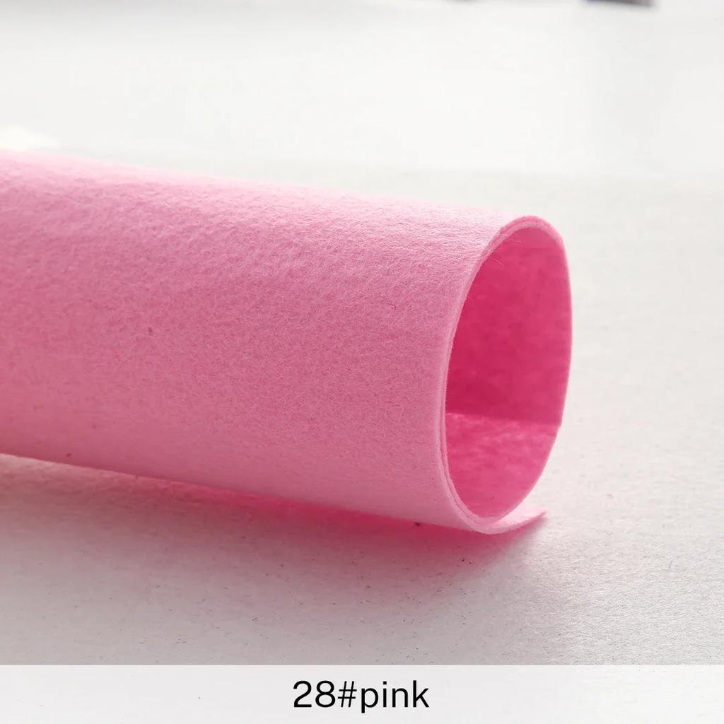 90x45cm Felt Fabric Sheets Assorted Colors Non Woven Felt Square For Kids DIY Sewing Crafts Patchwork Letter Patches Decoration