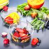 Ocean Nordic Glass Salad & Dessert Bowl Set
