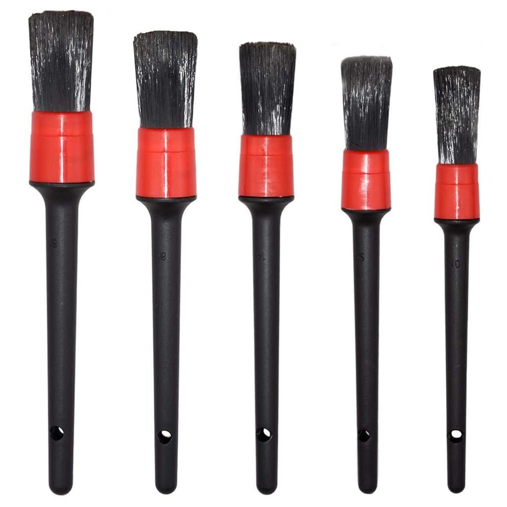 LEMLIN 2 Pezzi Pennello Pulizia Auto Interni,Set Spazzole Morbide per LEMLIN 2 Pezzi Pennello Pulizia Auto Interni,Set Spazzole Morbide per