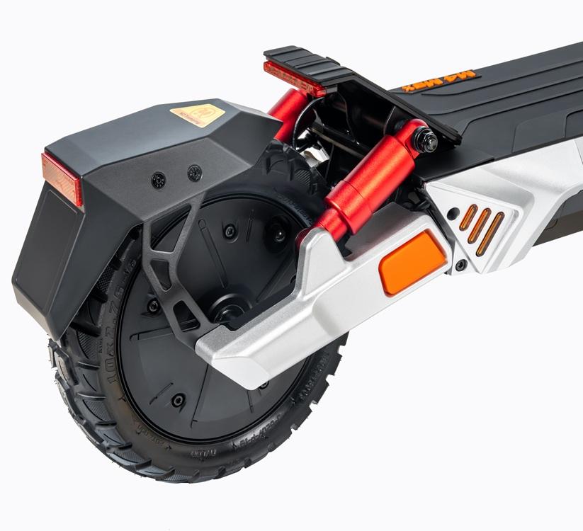 Monopattino elettrico pieghevole KuKirin M4 Max 10 pollici, motore 800W, batteria 48V 18,2Ah, velocità massima 45 km/h, autonomia 64 km, doppio freno a disco