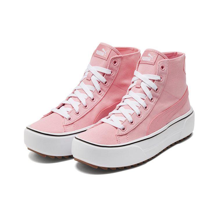 Puma Kaia Mid Cv High-Top Sneakers Women Sneakers Pink White 384409-03