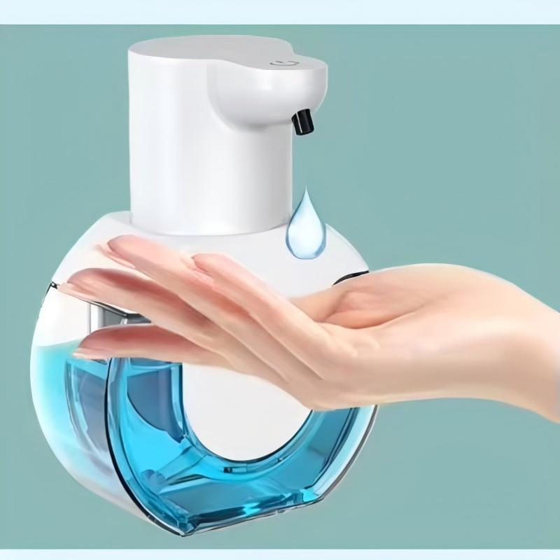 

420ML Large Capacity Touchless Desktop Or Wall-Mounted IPX5 Waterproof Smart Infrared Automatic Sense Foam/Liquid Soap Dispenser
