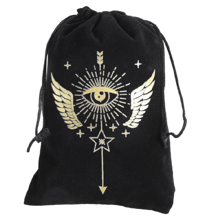 Storage Bag Board Game Cards Drawstring Package Witch Divination Crystal Packing Pouches Gift Bag Tarot Carrying Pouch