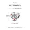 Charmscopper Plated Happy Parent-Child Heart-Shaped Beads Fit Charms Original Bracelet Beads Women Jewellery Making Diy