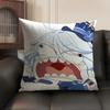 Furina Cute Genshin Impact Cushion Cover Natural Linen Organic Fabric Double-Sided Printing Sofa Home Decor Gift Pillow Case