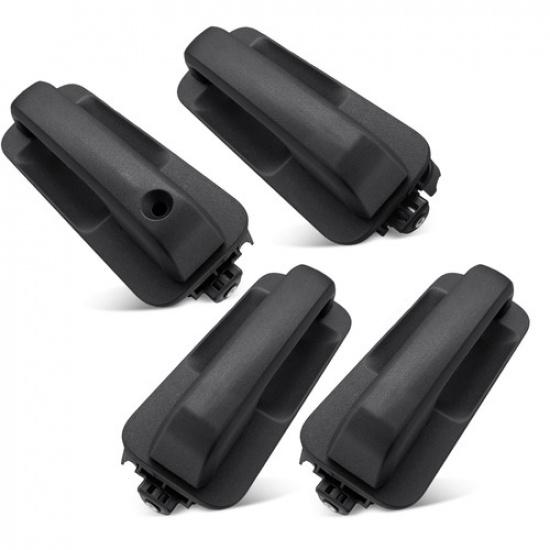 Exterior Outside Door Handle Front Rear Left Right for 2015- Ford F-150 XLT