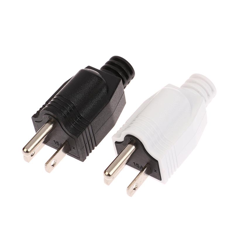 American Detachable Plug American 5-15P Ac Electrical Power Male Plug Adaptor Adapter Wire Rewireable Extension Cord Connector