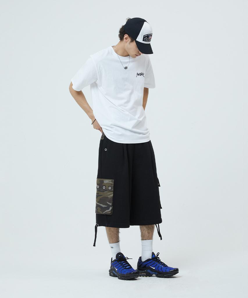 MAHAGRID Record Graffiti Logo Tee White(Mg2Gmmt518A)