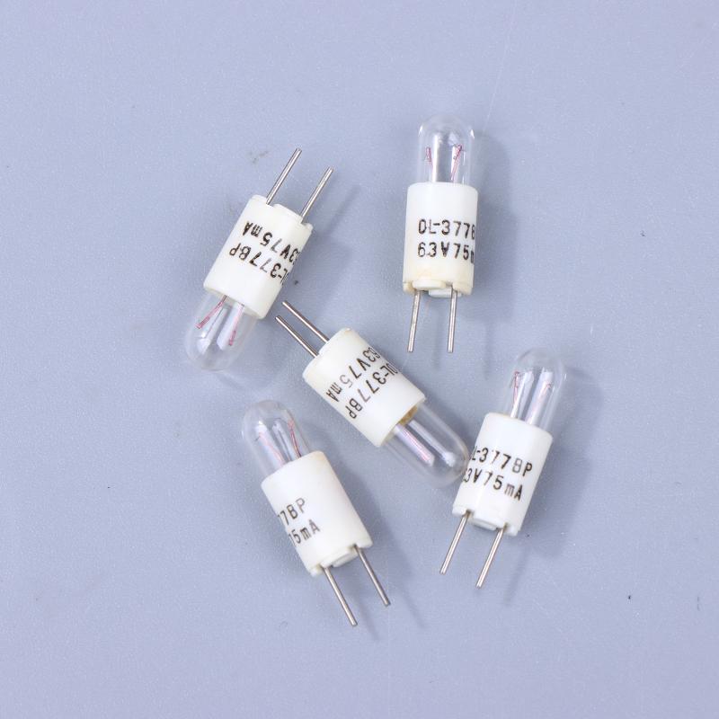 5/10 Buc. 6.3V 75Ma Becuri Incandescente Tip Bi-Pin Pentru Selector Phono Marantz Și Multe Receivere Stereo Hi-Fi Vintage
