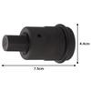 TONE Impact Hexagon Bit Socket 17mm Hexagon 2 Pieces (Interchangeable) 6AH-17H, 19.0mm (3/4") Drive, Size, Included.