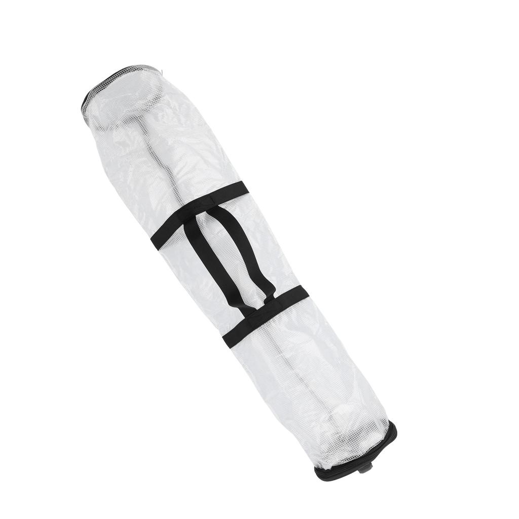 Gift Wrap Organizer PVC Waterproof Dust Proof Transparent 80x16cm Wrapping Paper Storage Bag