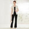 Sharp Waist Cinching One Button Fashionable Suit Jacket for Women In Summer, Versatile Commuting Flat Collar Design