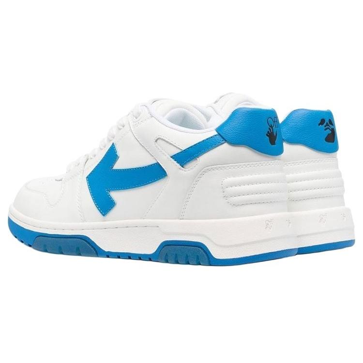 Off-White Out Of Office Low-Top Sneaker 'Blue White' Men's OMIA189F22LEA0010145