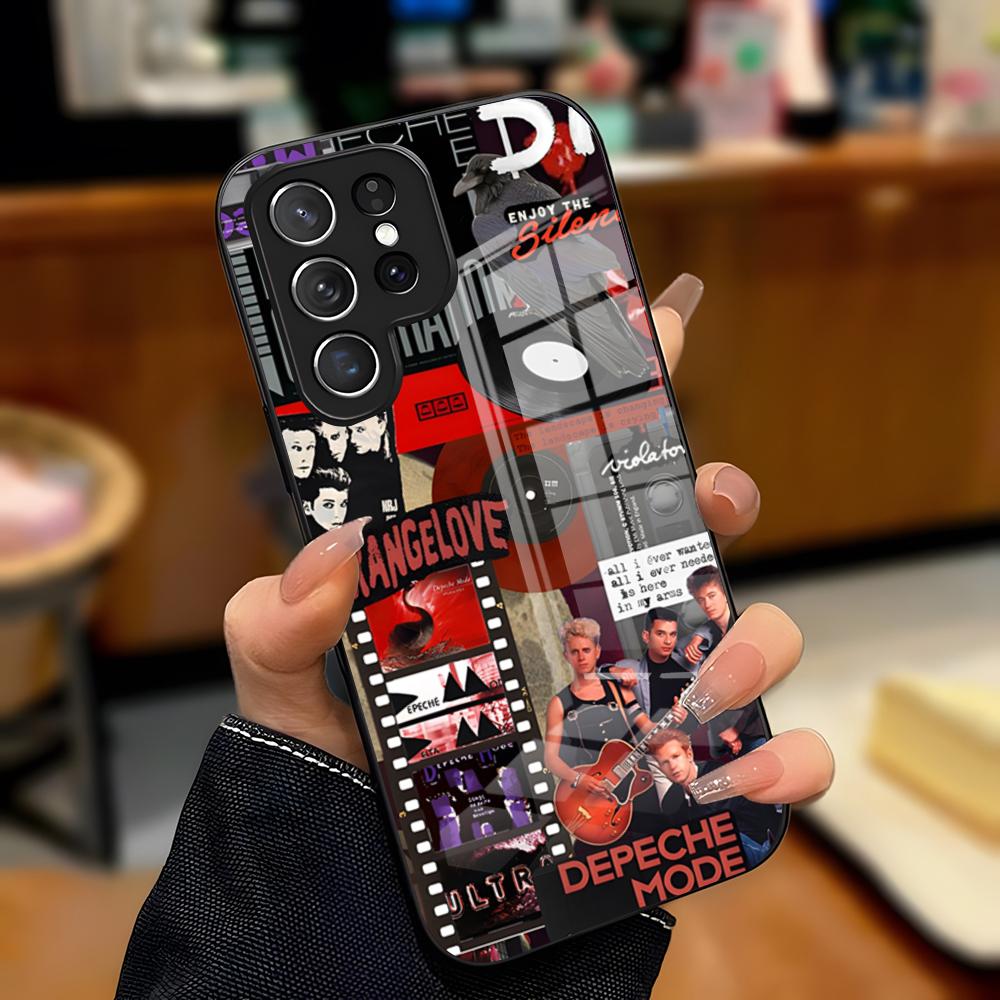 

Depeche Mode Phone Case For Samsung A25 A13 A33 5G A54 A36 A35 A56 A52 A14 Shockproof Glass Cover Samsung A35