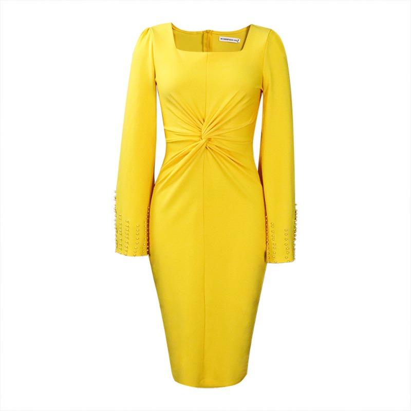 

Женская одежда больших размеров новая мода накидка с бисером плиссированное однотонное европейское и американское платье S