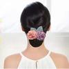 Headdress Korean Bun Snood Ponytail Clip Hairgrips Cover Net Vintage Women Spring Clip  Female