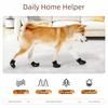 4pcs/set Adjustable Dog Anti-Slip Shoes Comfortable Wear-Resistant Paw Protectors Breathable Self Adhesive Pet Foot Covers