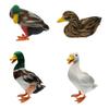 Decorative Duck Sculpture Realistic Outdoor Statue for Pond Water Garden Park Lawn Ornament
