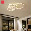 New Ceiling Lights Round Ceiling Lamps Circle Ring Chandelier Home Decor Lighting for Living Room Bedroom Study Room Indoor Lamp
