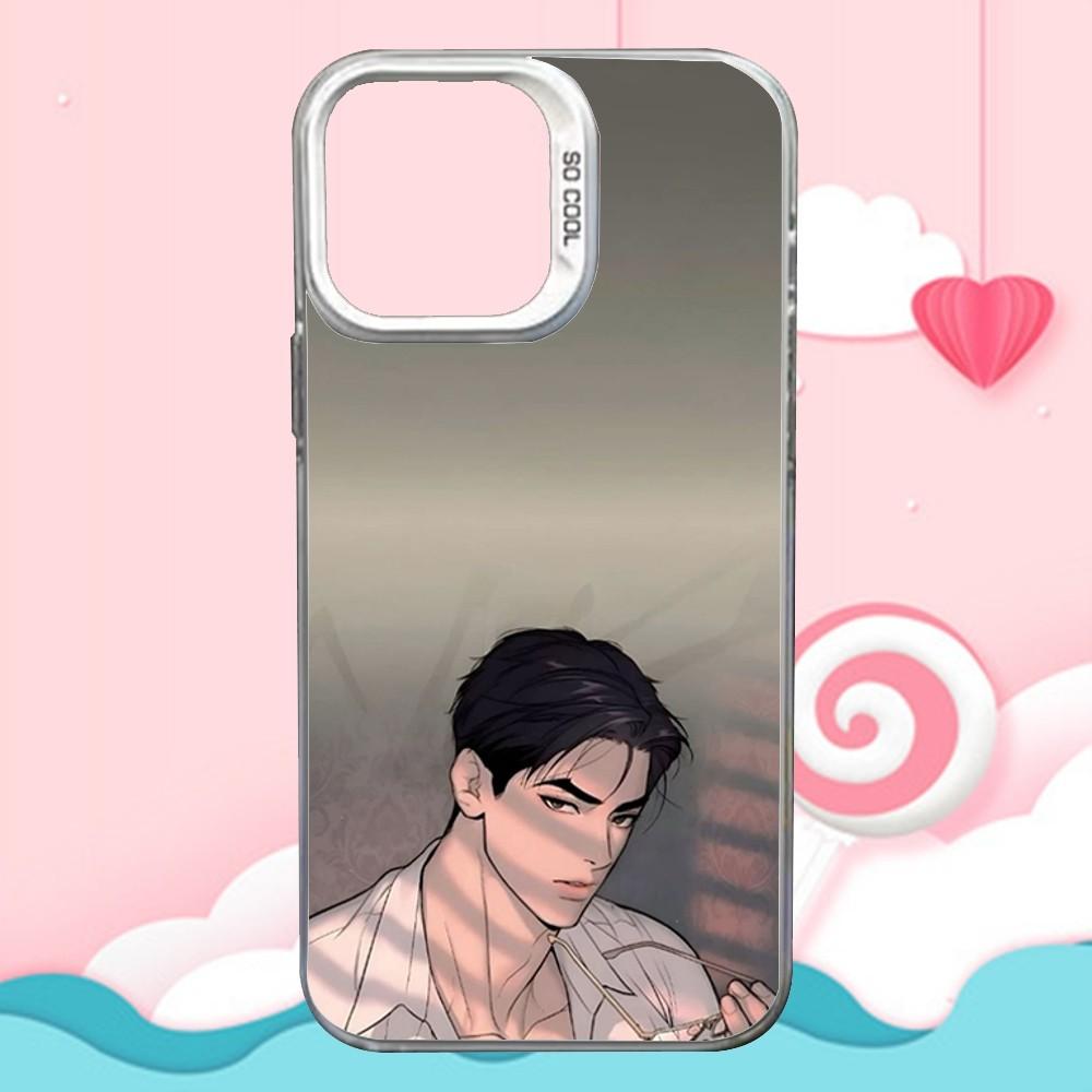 Comics J-Joo Jaekyung Phone Case For iPhone 16,15,14,13,12,11,Mini,Pro,SE,MAX White Matte Shockproof Cover