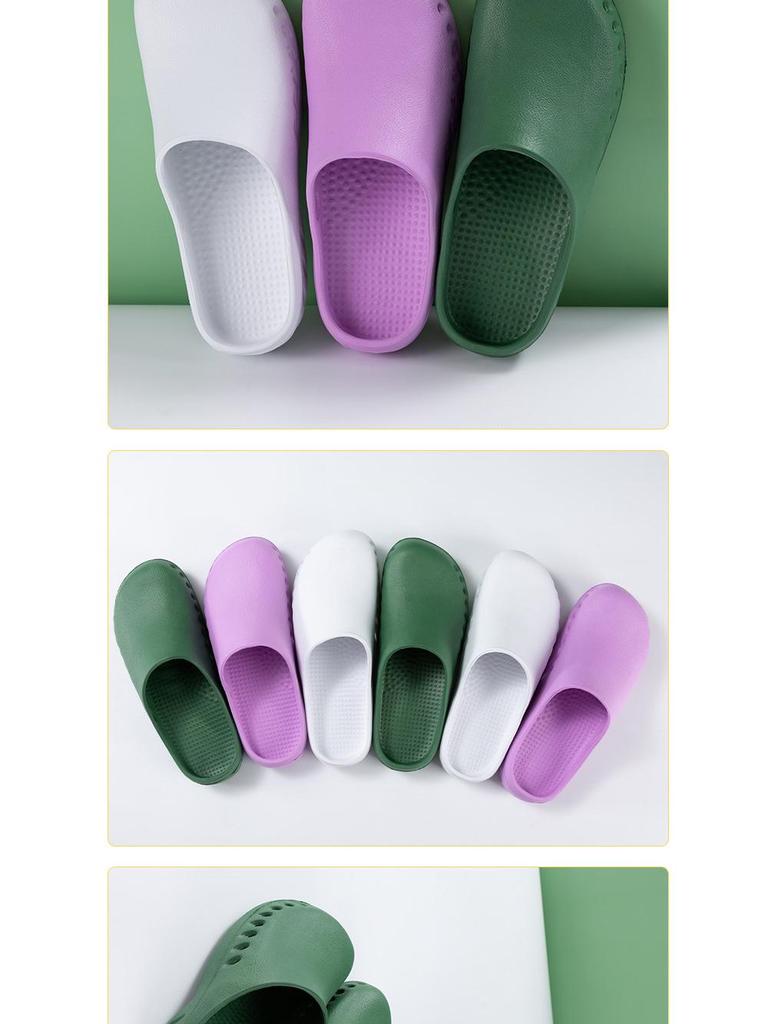 Waterproof Non-Slip Surgical Shoes for Doctors and Nurses – Closed-Toe Protective Slippers for Hospital, Laboratory, and ICU Use
