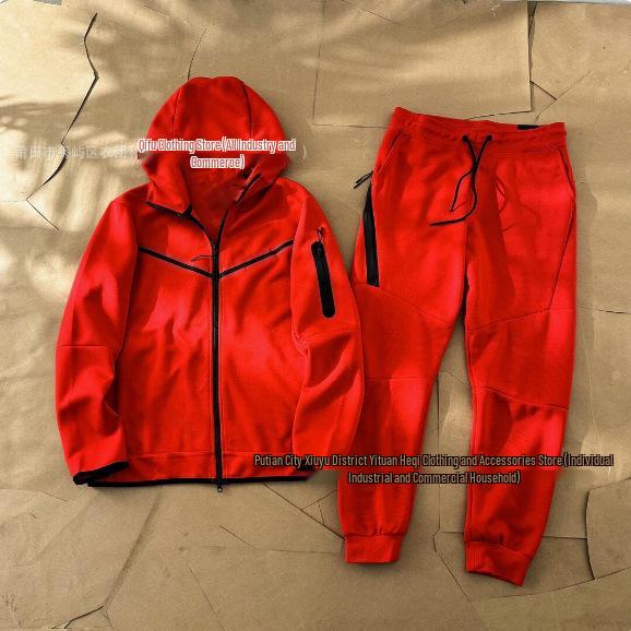 Veste cardigan zippée à capuche en coton pour homme - Manteau décontracté printemps/automne 2024