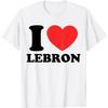 I Love Lebron, I Heart Lebron Valentines Day Men T-Shirt