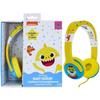 Casque Audio Pour Enfant - OTL - Baby Shark BS0845 - Jaune - 85 dB - Confort Optimal
