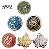 Men Collar Pin Vintage Embossed Pattern Lapel Pin Zinc Alloy Suit Coat Metal Button for Formal Corsage Decoration