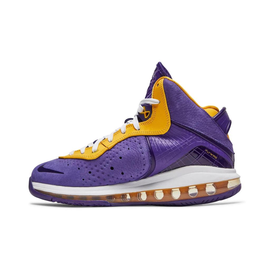 Nike LeBron 8 Grade School 'Lakers' (Unisex) Court Purple / Court Purple / University Gold / University Gold Kids' Basketball Shoes CT5115 500