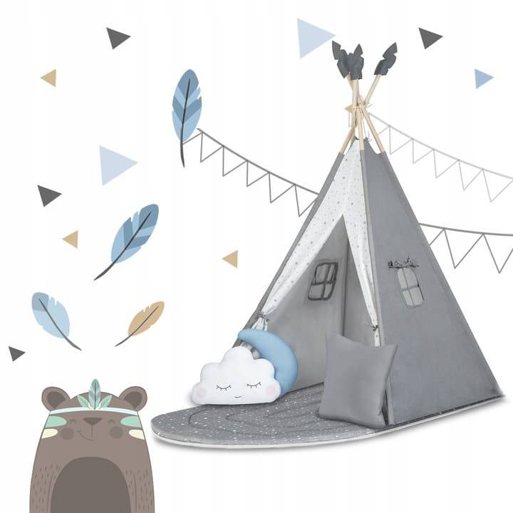 Bavlnený teepee stan - Hviezdy
