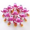 Porte-clés Peluche Yoshi Vert Super Mario Bros Jouet en Peluche Doux Pour Collectionneurs