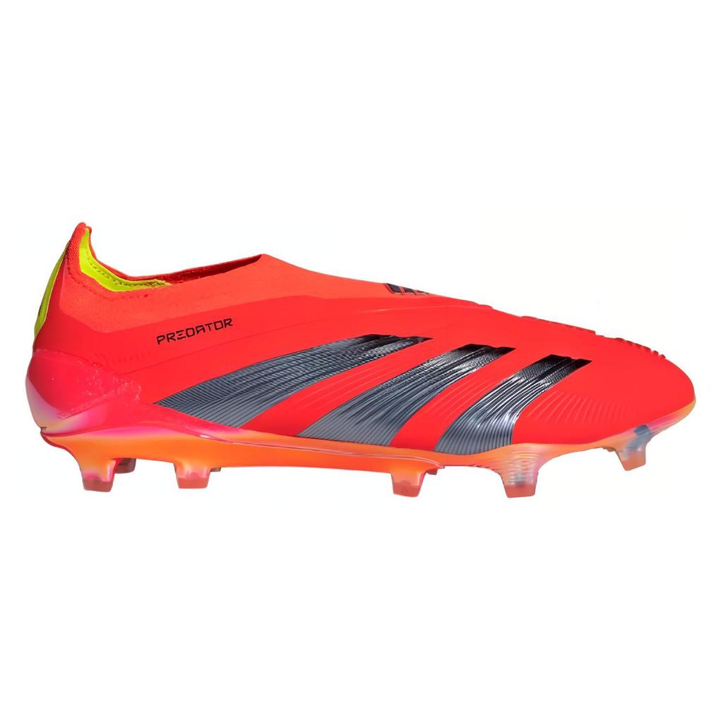 New Adidas Predator Elite Laceless Fg Solar Red Core Black Team Solar Yellow IF8885
