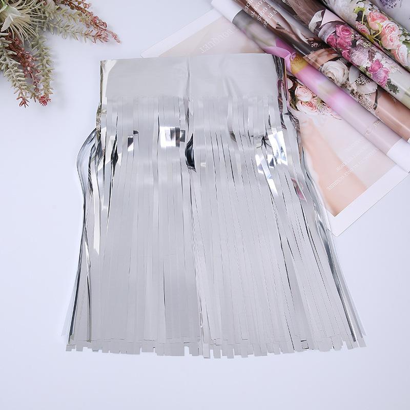 3M Premium Fringe Banner Party Streamers Foil Tinsel Garland For Birthday Wedding Anniversary Party Decorations Hanging Decor