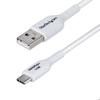 USB uzlādes kabelis - STARTECH.COM - USB-A uz USB-C - 2m - 3A - USB 2.0 - Balts