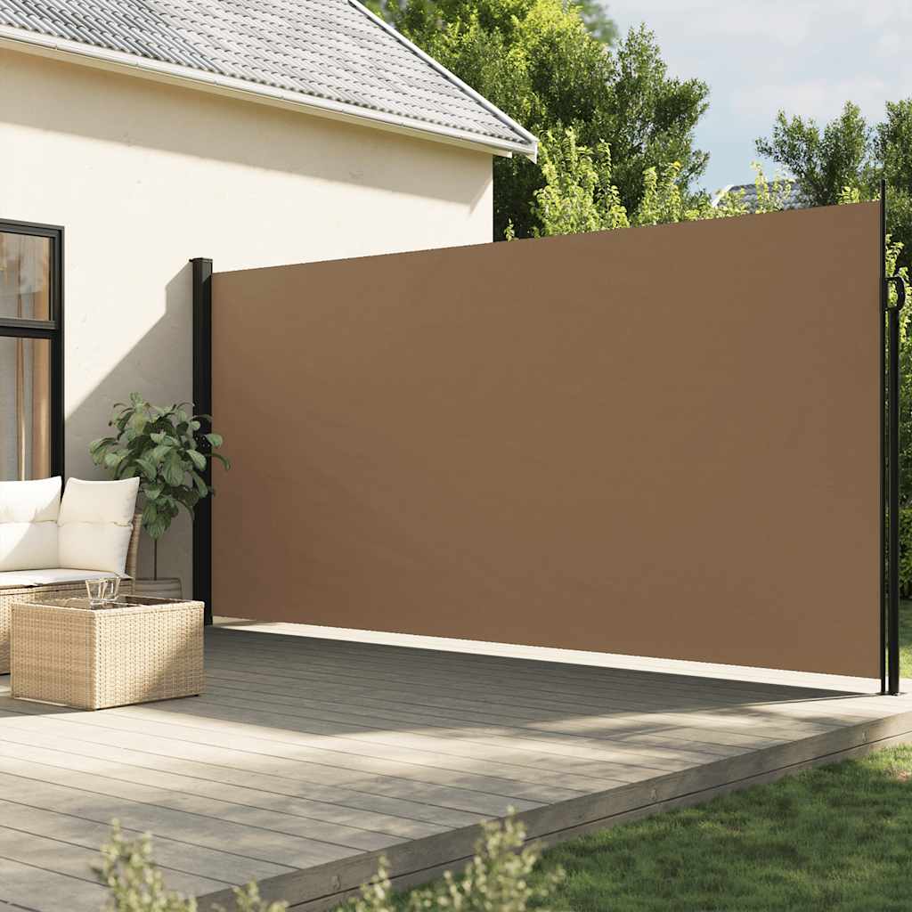 Retractable Side Awning Taupe 220x300 cm