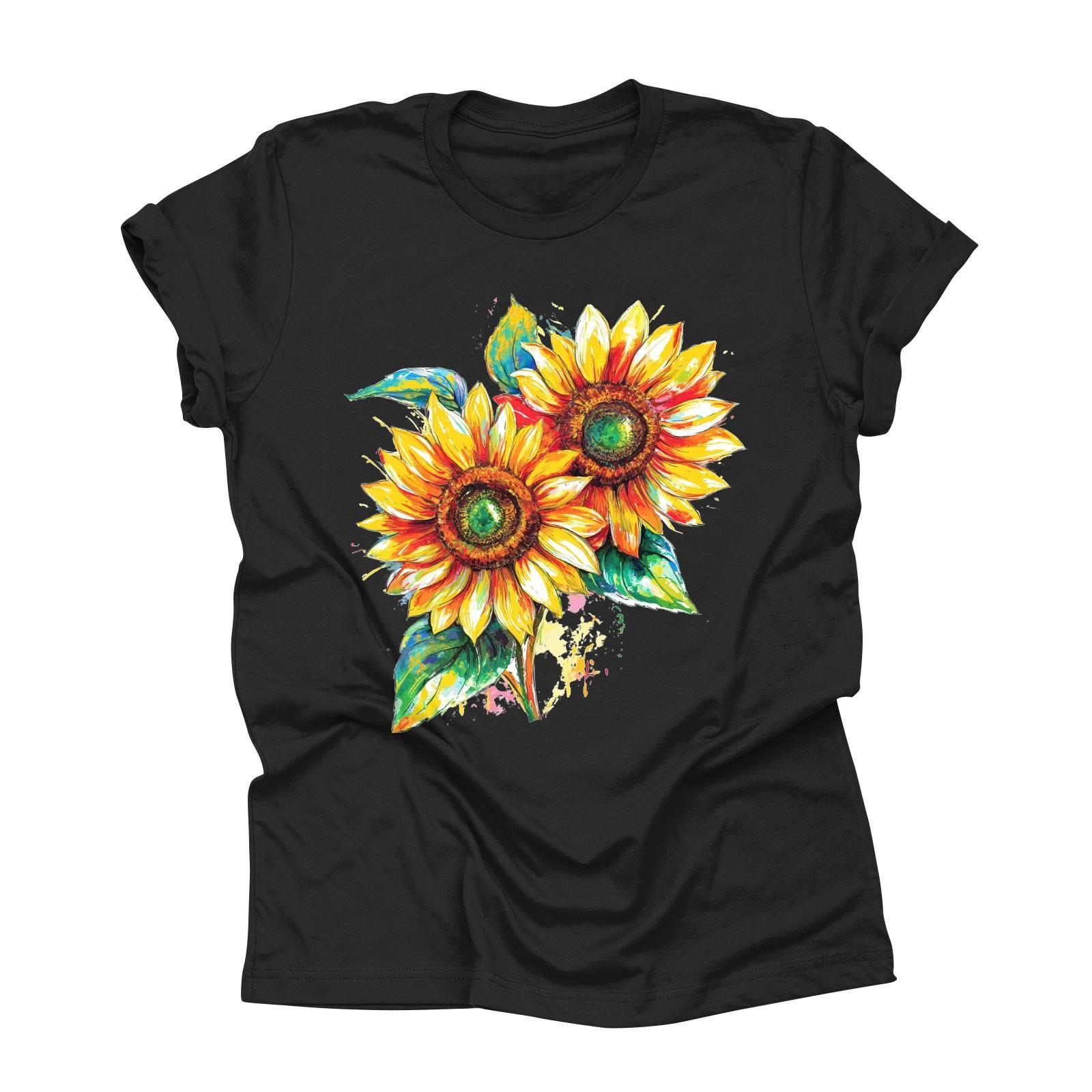 

Футболка свободного покроя унисекс с круглым вырезом и принтом L чёрный