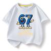 Kids Short Sleeve Tee T Shirt 67 Six Seven Funny Number Boys Girls Cotton Tops Sleeveless Girl Tshirt Summer Kids Clothing