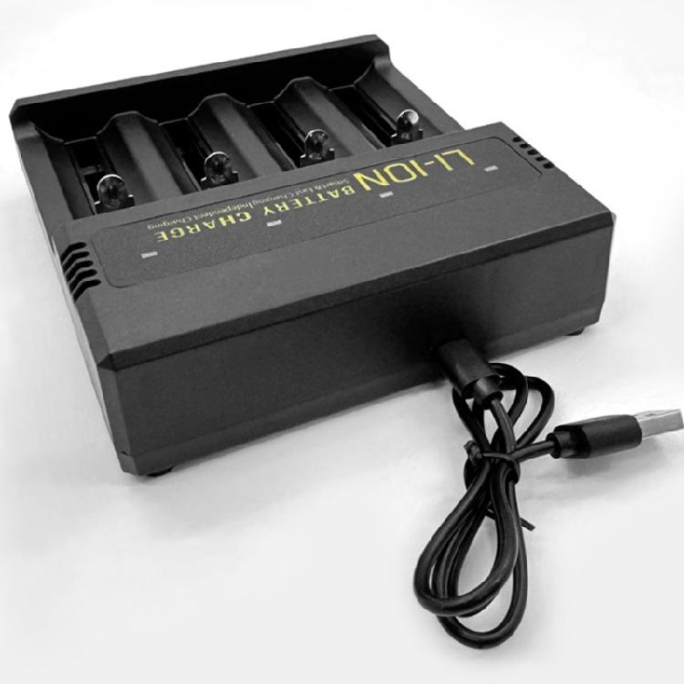 Versatility USB 18650 Battery Charger for 18650/26650 21700/16340 14500/18500 10400 Batteries Charging Station Accessory