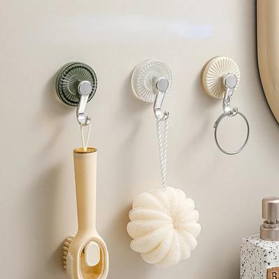 1pcs Multi-Purpose Suction Cup Hooks Vacuum Self-adhesive Stickers for Bedroom Kitchen Bathroom Hooks Storage Supplies