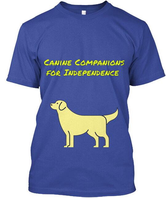 

Canine Companions For Independence T-Shirt Made in the USA Size S to 5XL 2XL