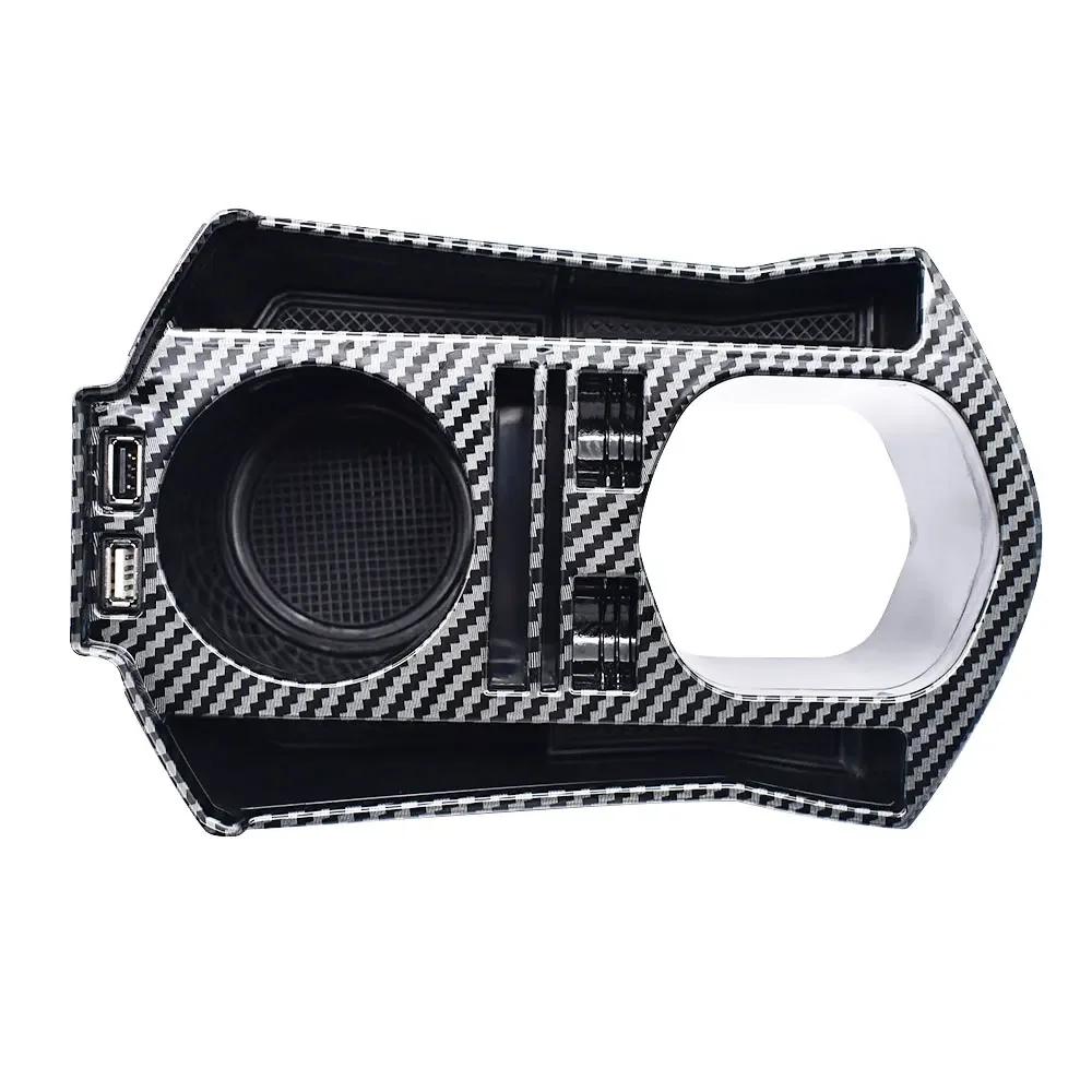 Central Control Water Cup Storage Box USB Mobile Phone Holder Storage Box Accessories For Honda Civic 10th 2017 2018 2019 2020