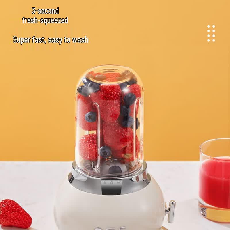 OTE Portable Glass Mini Juicer Blender CN Plug (adapter Included)