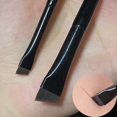 1/2pcs Professional Eyeliner Eyebrow Makeup Brushes Portable Small Angled Eyebrow Contour Makeup Brush Set Women Beauty Tools