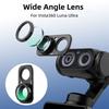 For Insta161 Luna Ultra Magnetic Wide-angle Lens Expanded Lens Sports Camera 111 °Wide-angle Lens Gimbal Camera Accessories