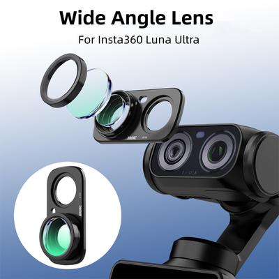 For Insta161 Luna Ultra Magnetic Wide-angle Lens Expanded Lens Sports Camera 111 °Wide-angle Lens Gimbal Camera Accessories