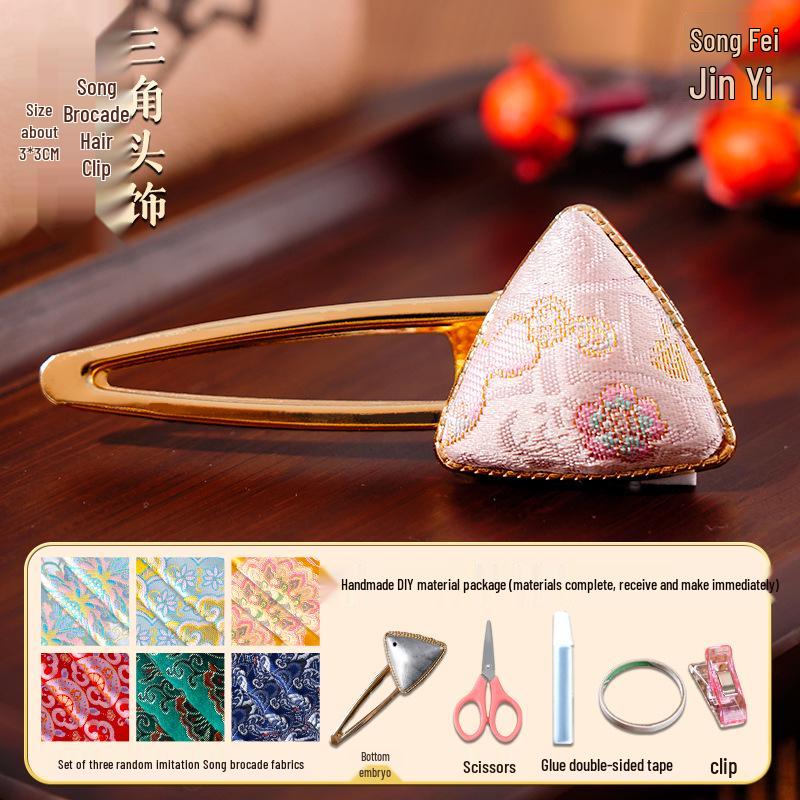 Retalhos de Tecido Brocado Jacquard Estilo Chinês para Sachê DIY e Artesanato