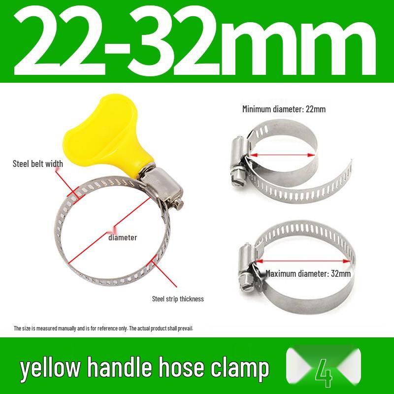 201 Edelstahl Schlauchschelle für Rohre