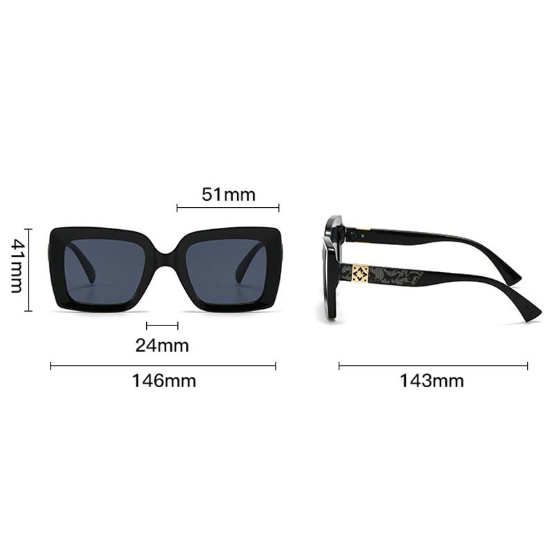 New Fashion Sunglasses Sun Protection Sun Shading All-match High-end  Style Sunglasses