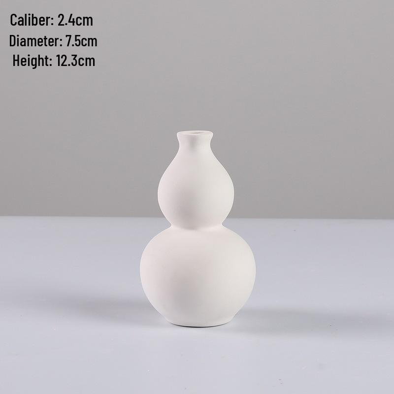 Handmade Ceramic Vase for Water Marbling and DIY Painting Activities